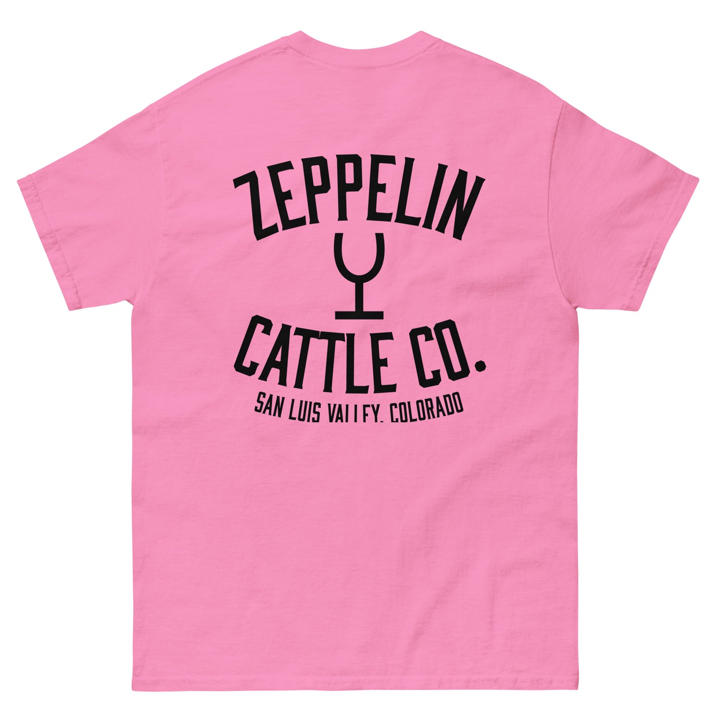 Zeppelin Cattle Co. Black Logo Short Sleeve Tee