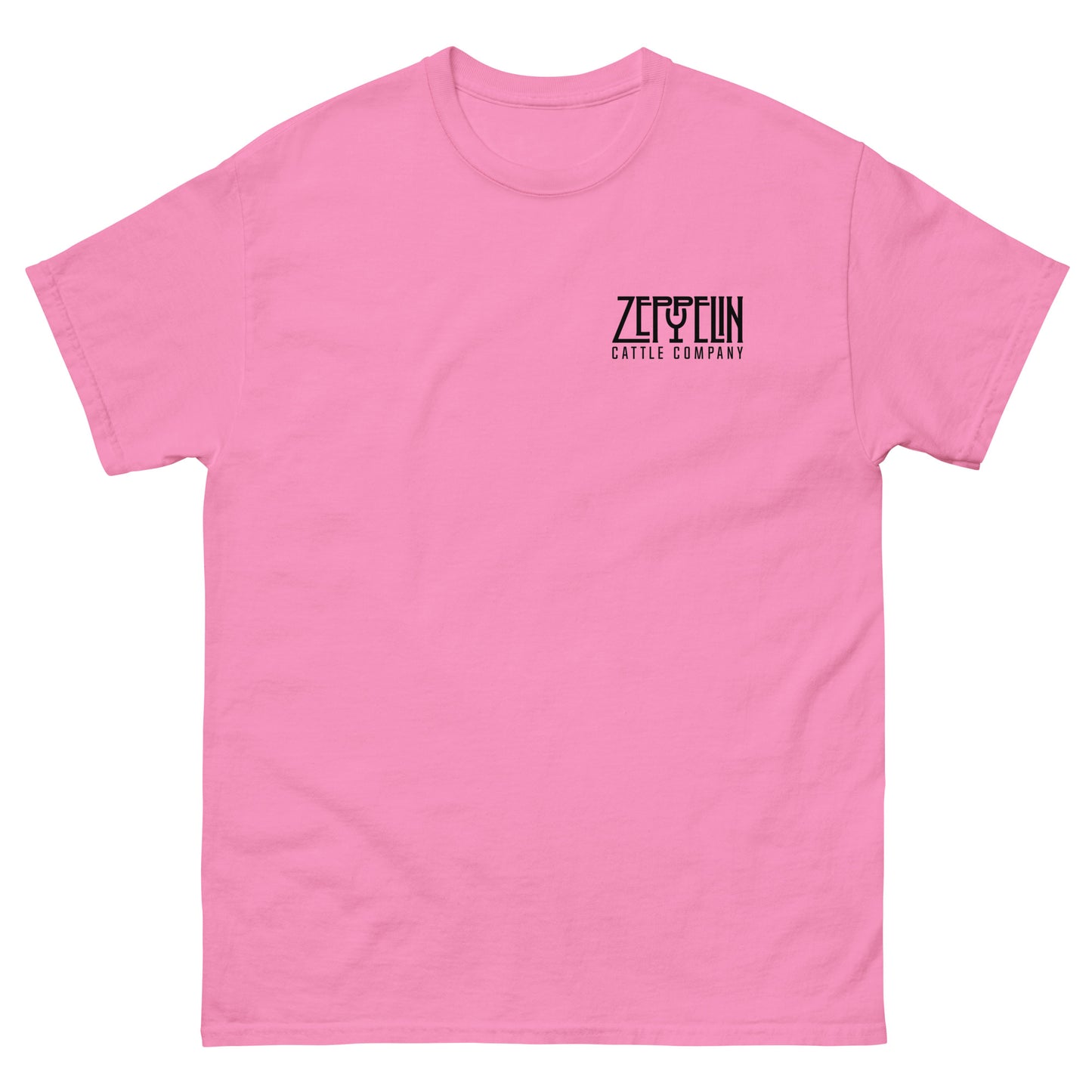 Zeppelin Cattle Co. Black Logo Short Sleeve Tee