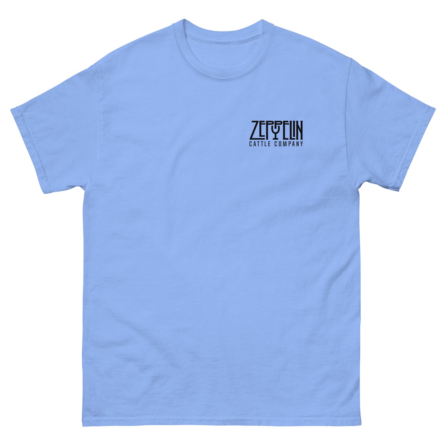 Zeppelin Cattle Co. Black Logo Short Sleeve Tee