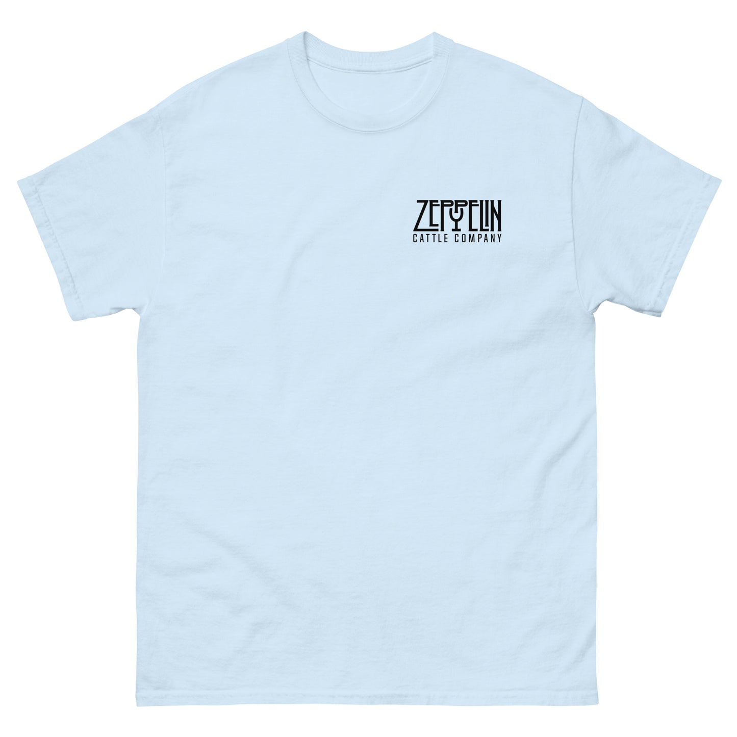 Zeppelin Cattle Co. Black Logo Short Sleeve Tee