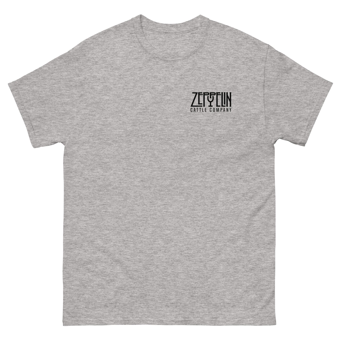 Zeppelin Cattle Co. Black Logo Short Sleeve Tee