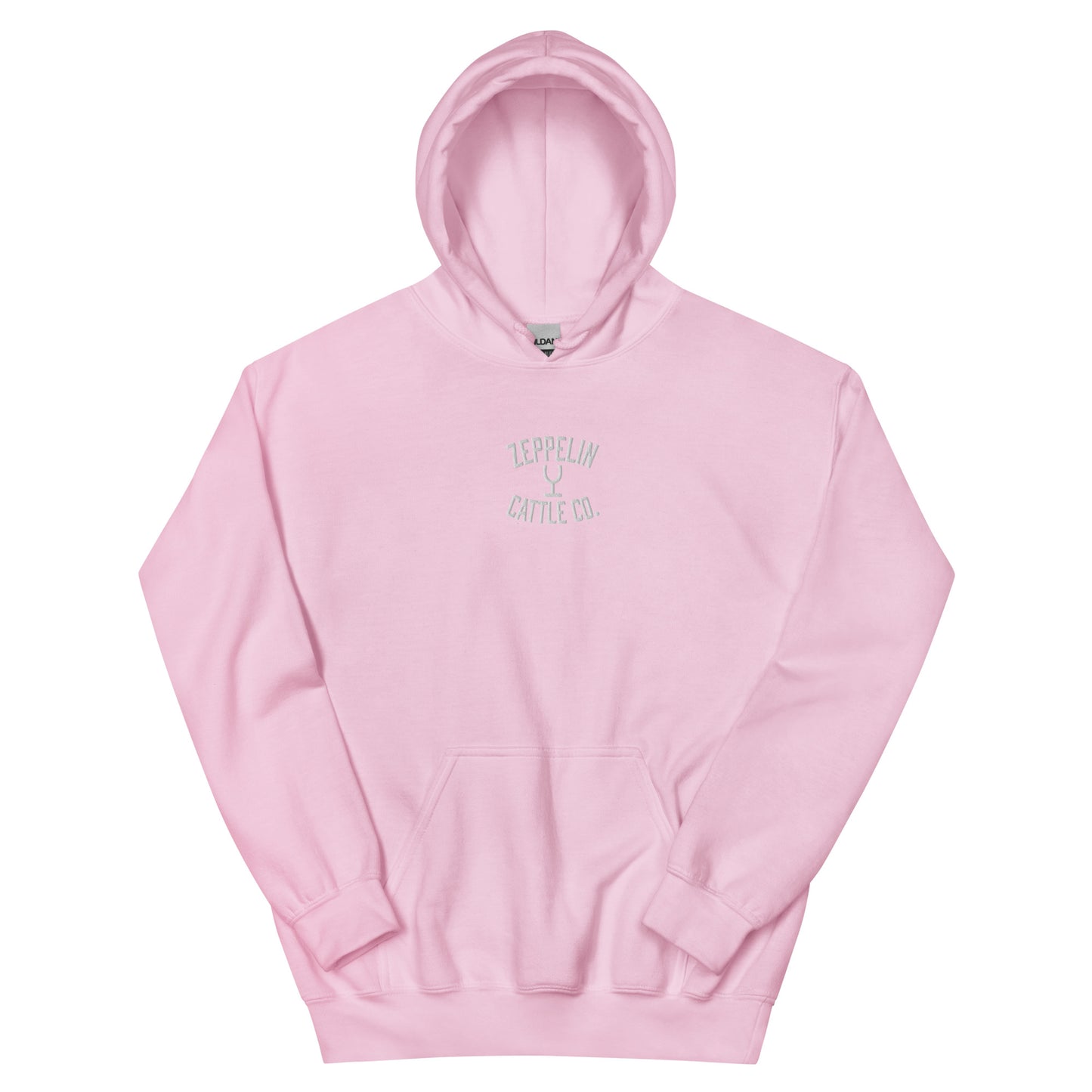 Embroidered Zeppelin Cattle Co. Hoodie