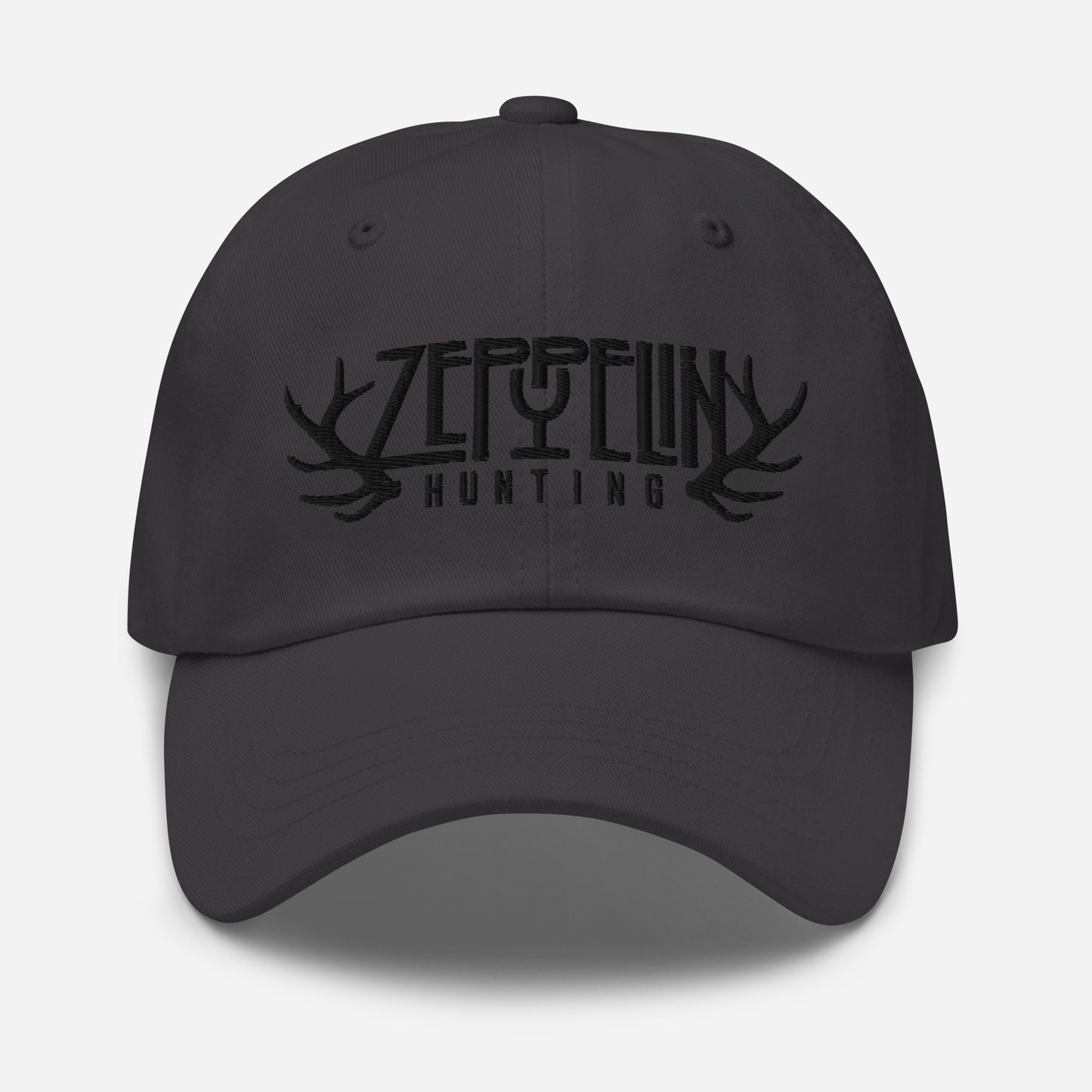 Zeppelin Hunting Black Logo Ball Cap