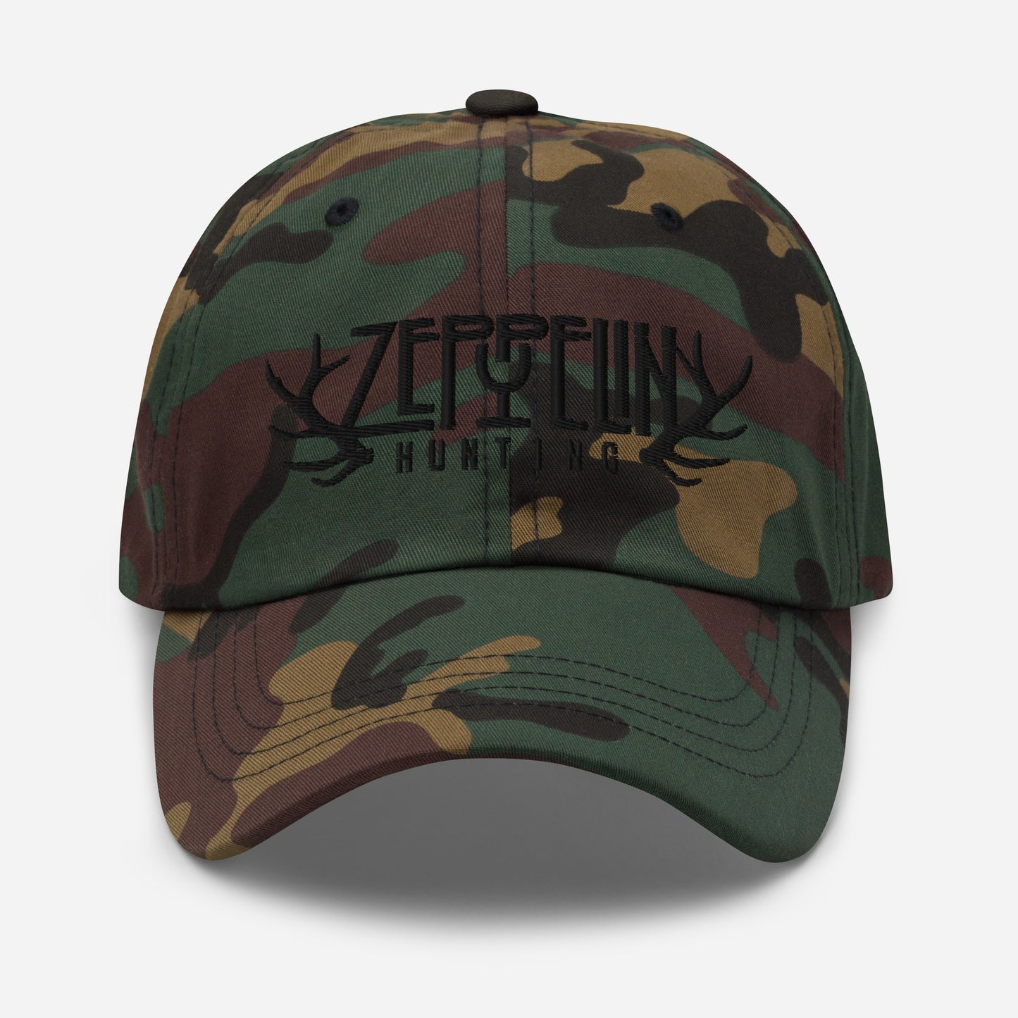 Zeppelin Hunting Black Logo Ball Cap