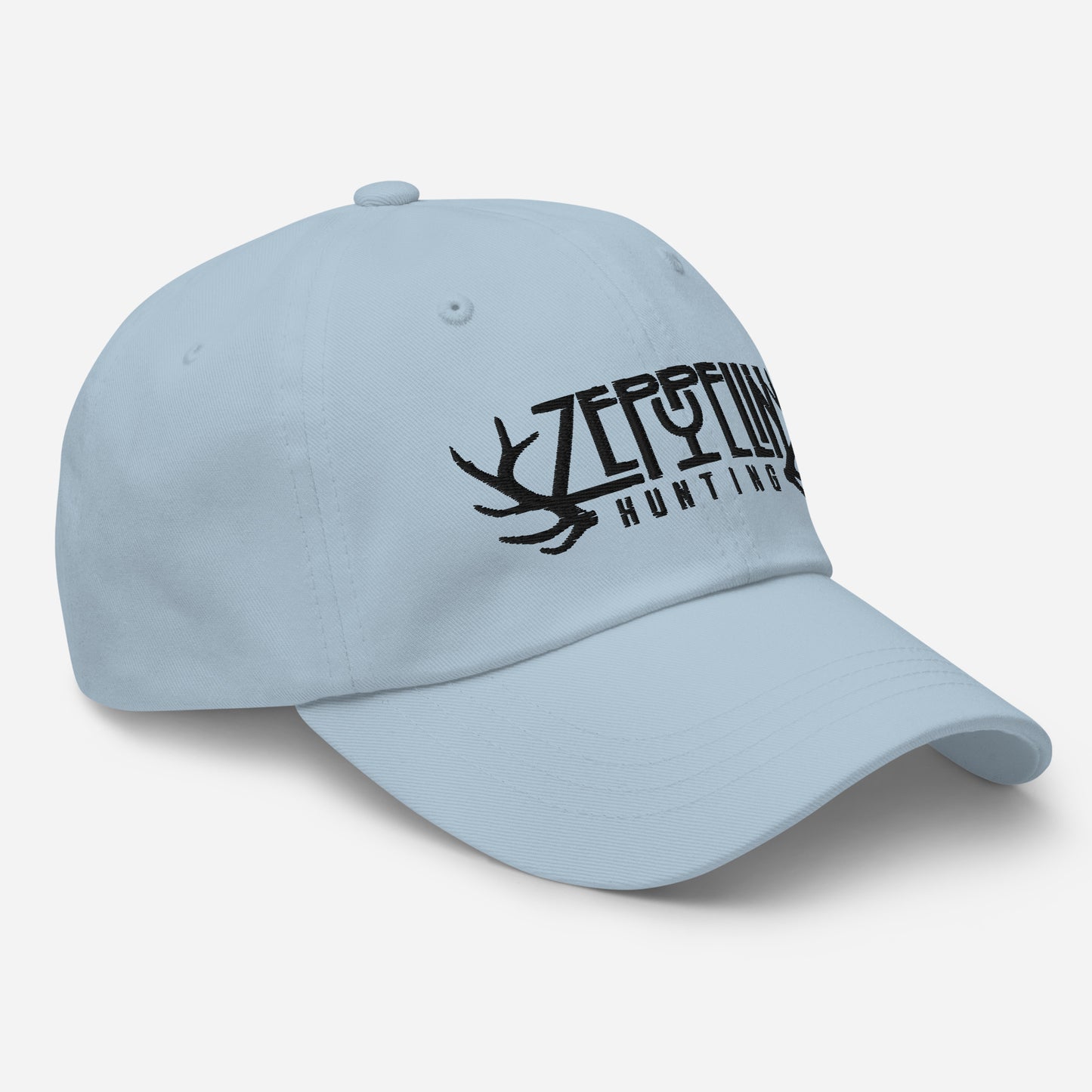 Zeppelin Hunting Black Logo Ball Cap