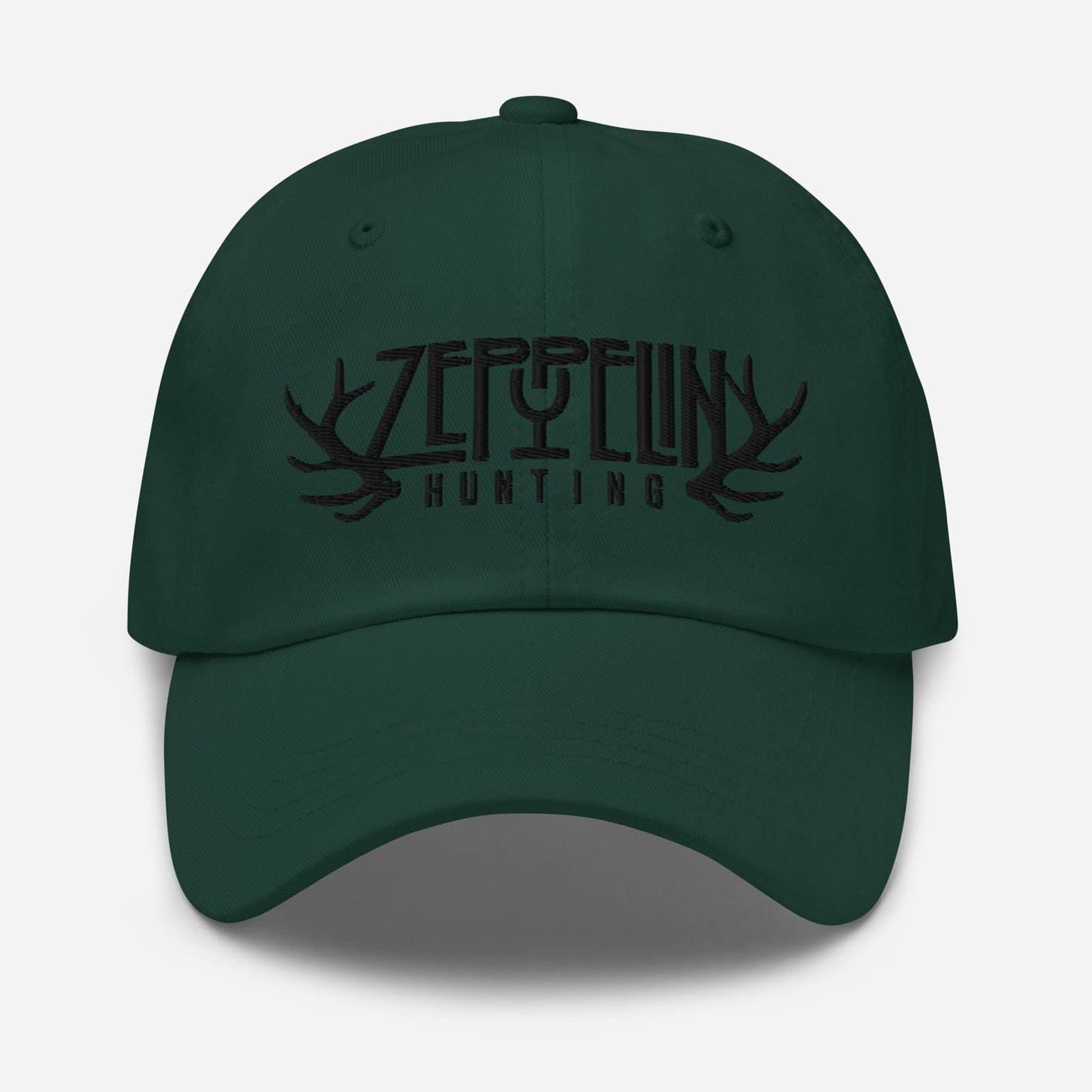 Zeppelin Hunting Black Logo Ball Cap