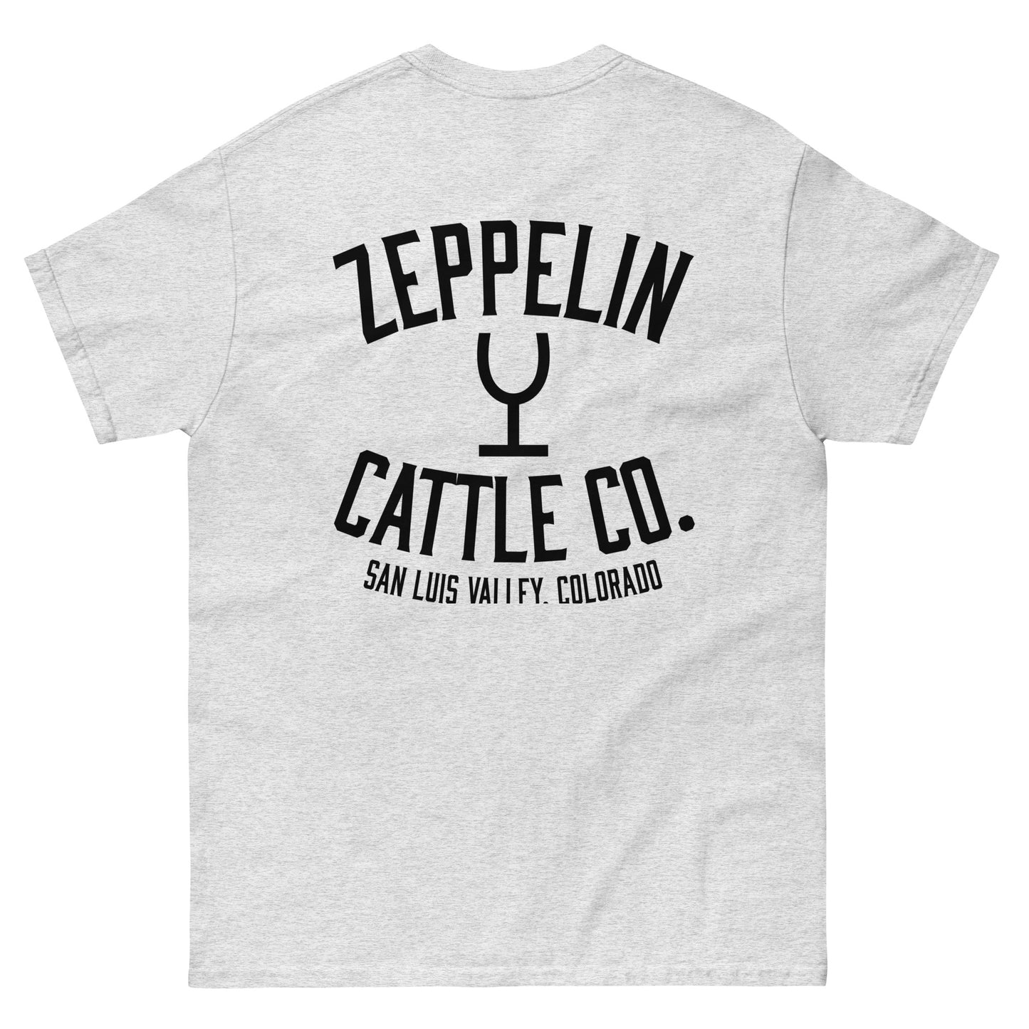 Zeppelin Cattle Co. Black Logo Short Sleeve Tee