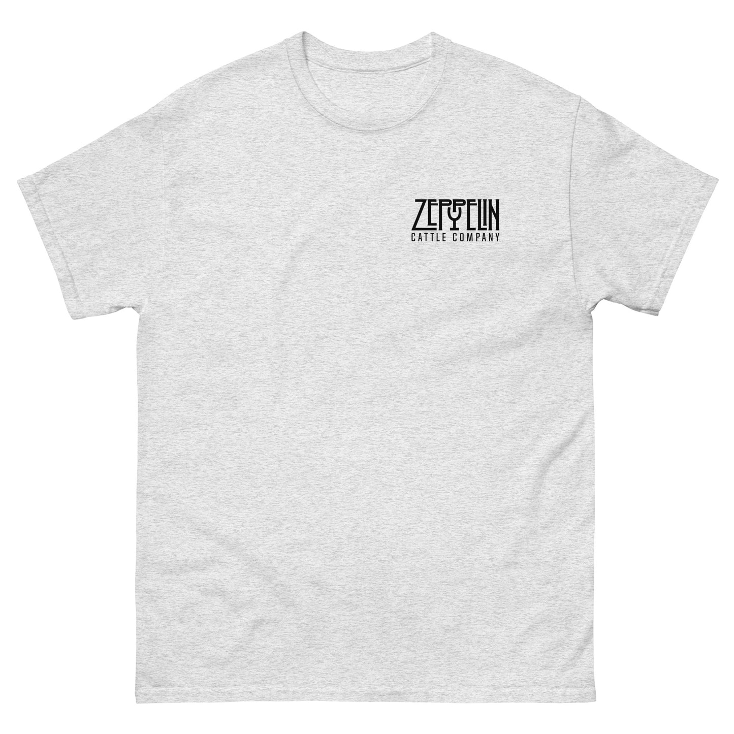 Zeppelin Cattle Co. Black Logo Short Sleeve Tee
