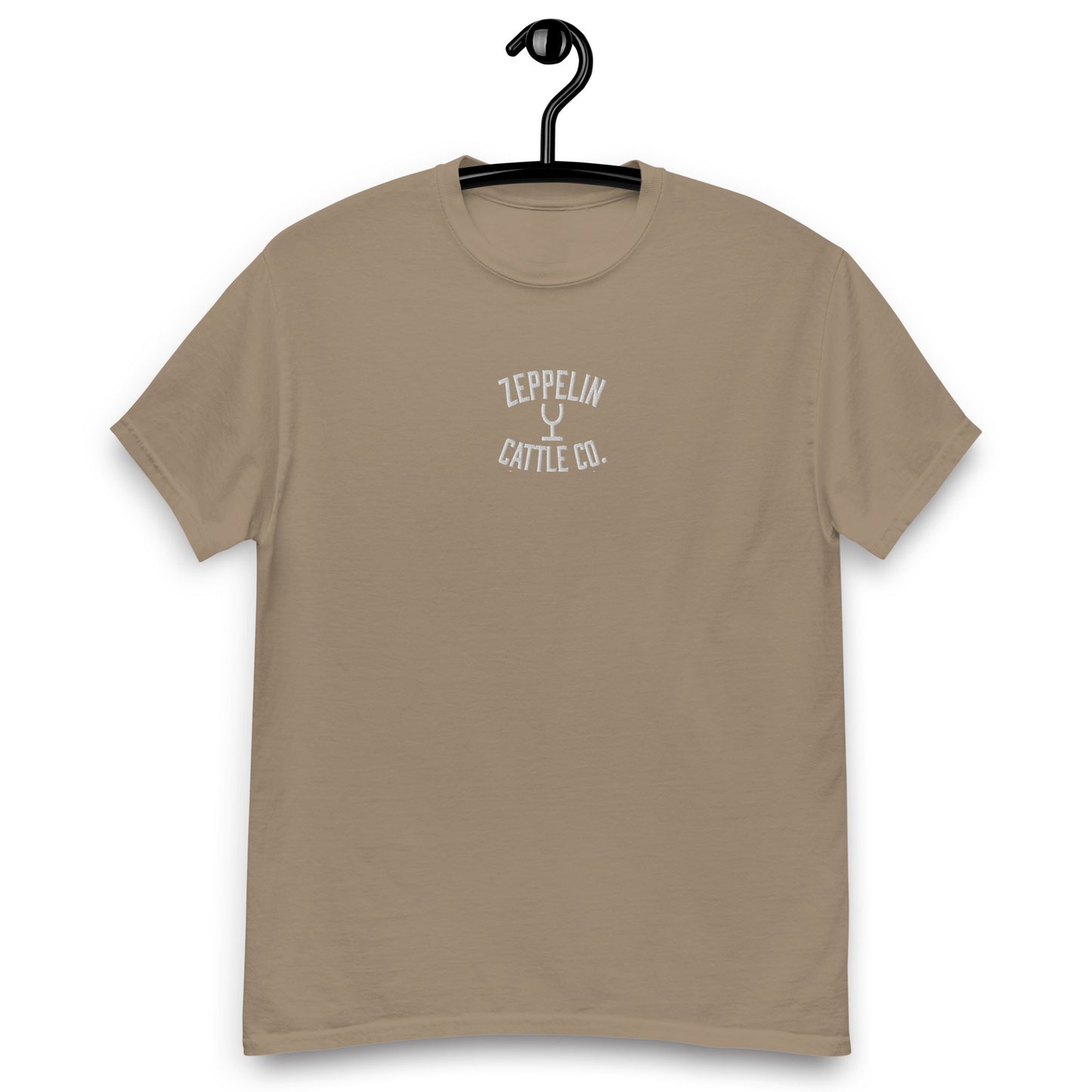 Embroidered Zeppelin Cattle Co. T-Shirt