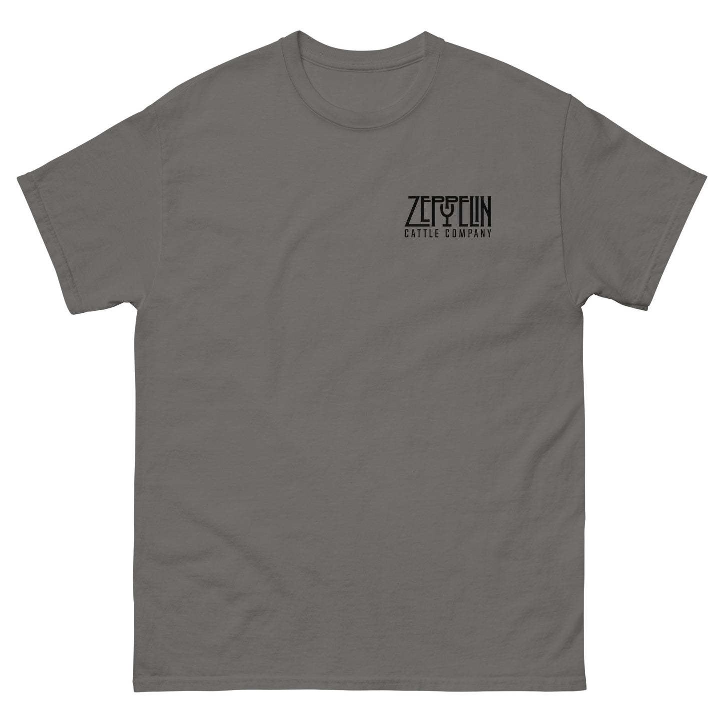 Zeppelin Cattle Co. Black Logo Short Sleeve Tee