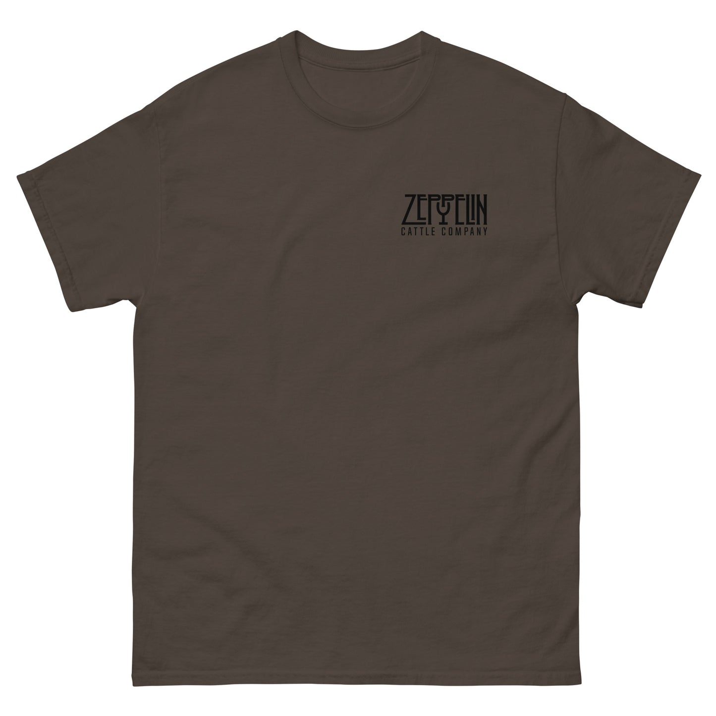 Zeppelin Cattle Co. Black Logo Short Sleeve Tee