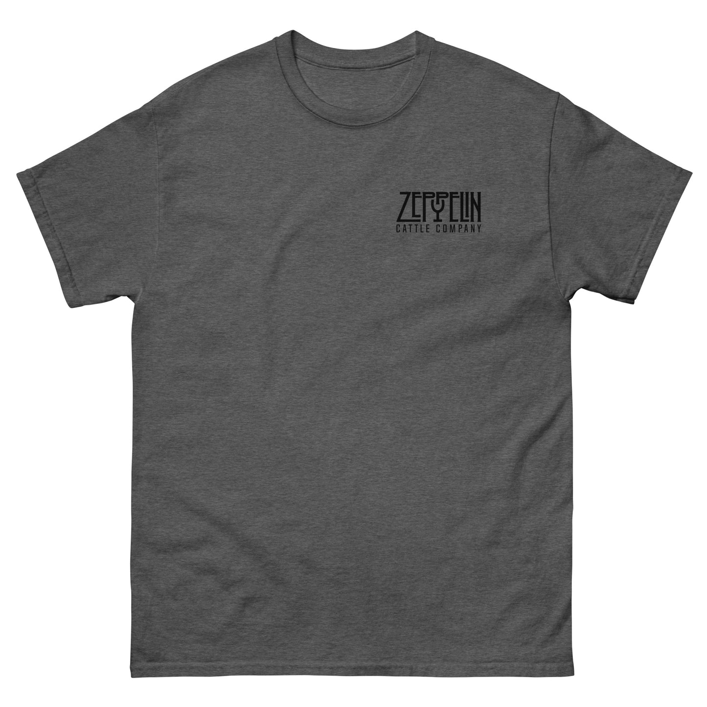 Zeppelin Cattle Co. Black Logo Short Sleeve Tee