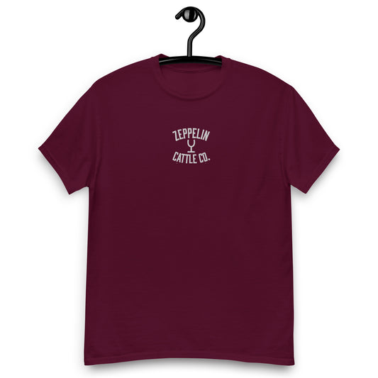 Embroidered Zeppelin Cattle Co. T-Shirt