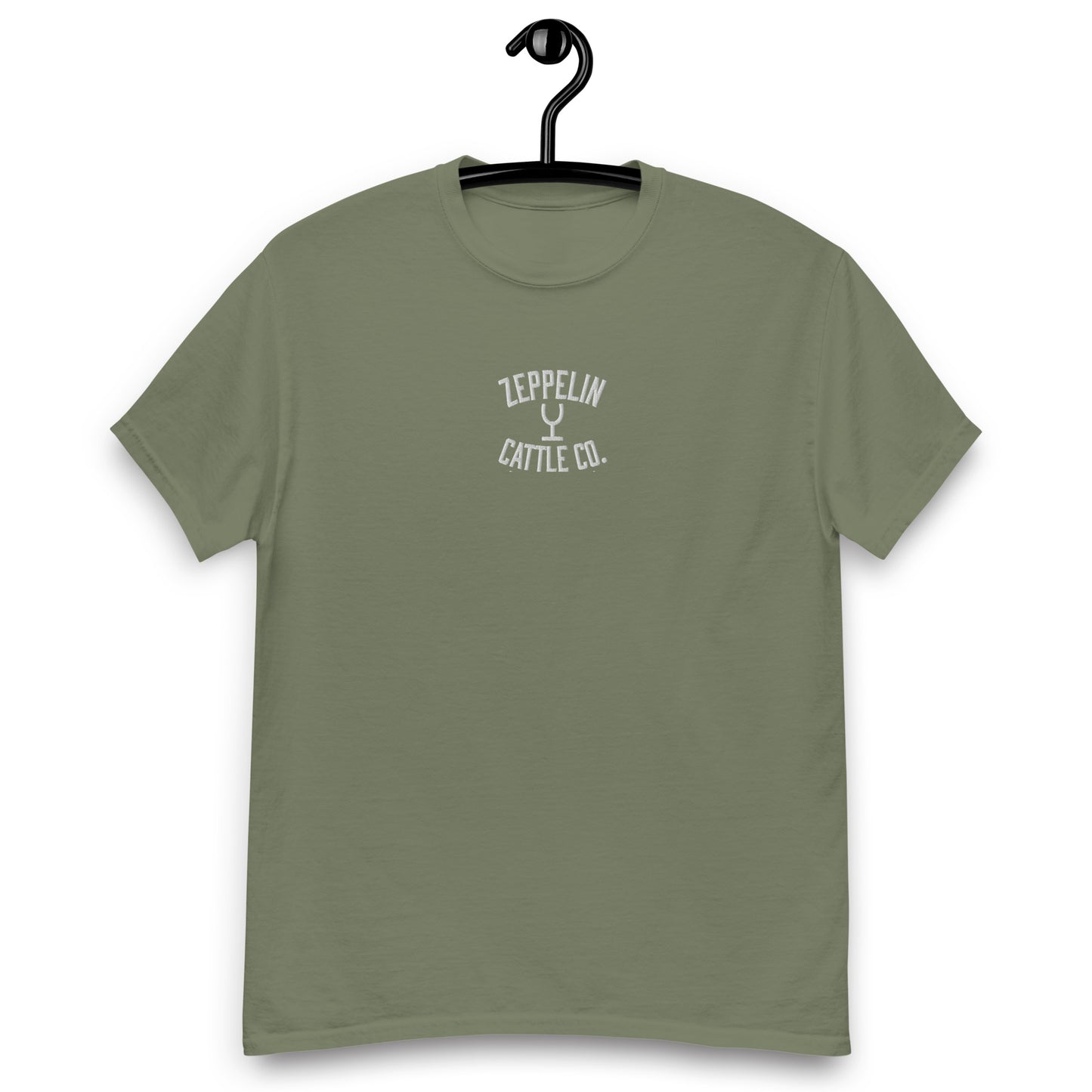 Embroidered Zeppelin Cattle Co. T-Shirt