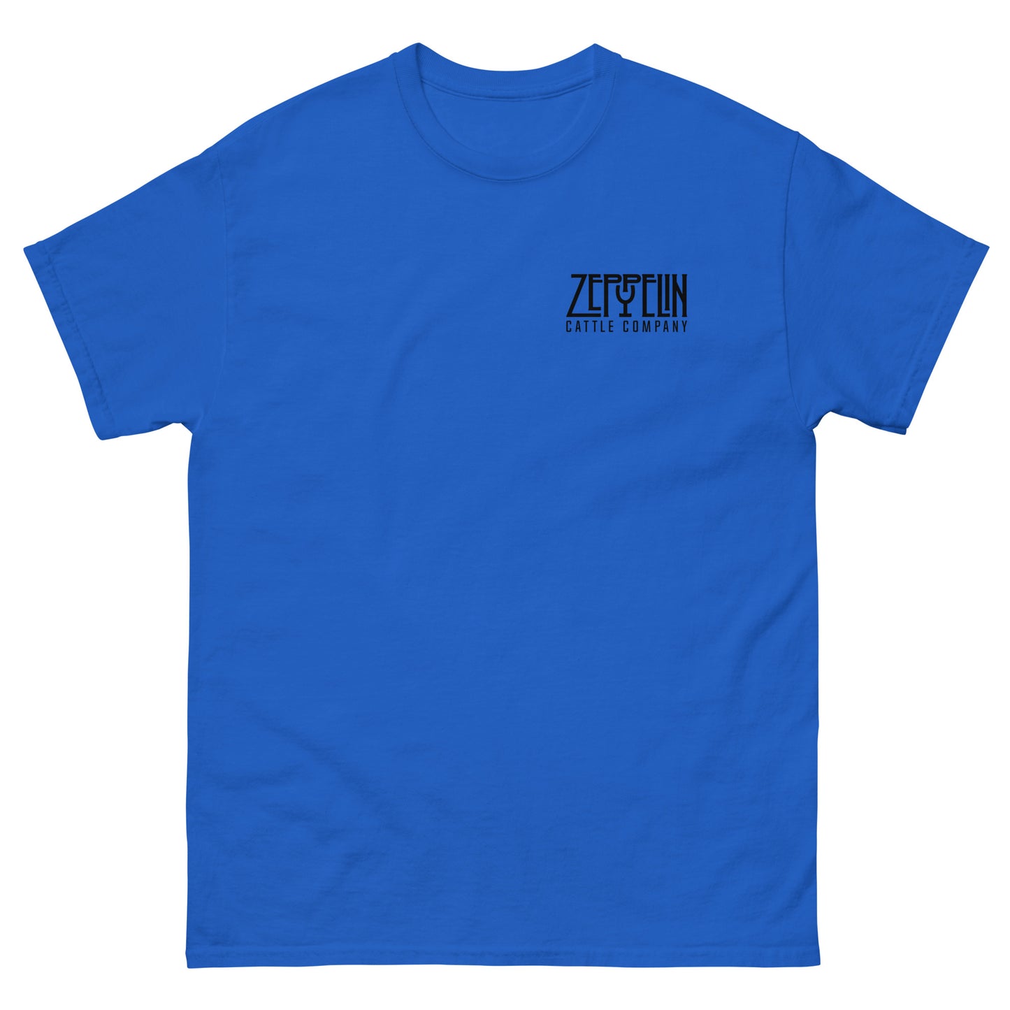 Zeppelin Cattle Co. Black Logo Short Sleeve Tee