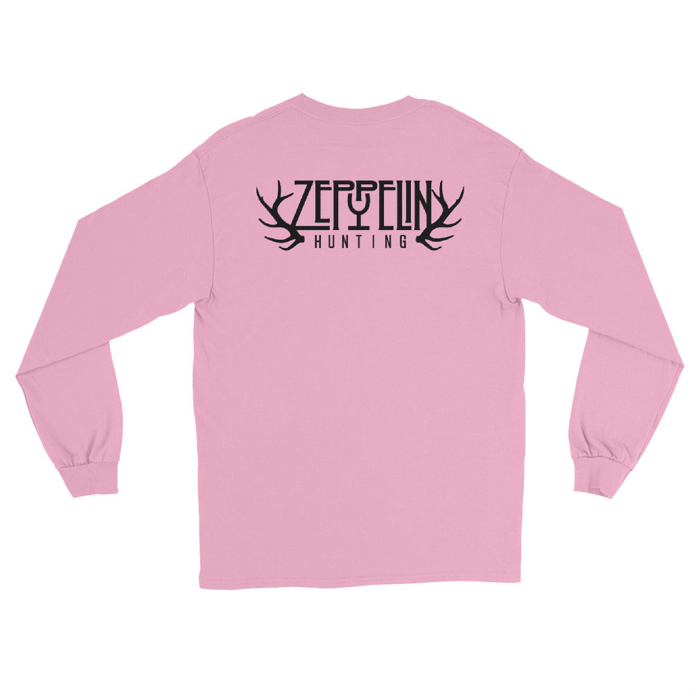 Zeppelin Hunting Front and Back logo Long Sleeve Shirt