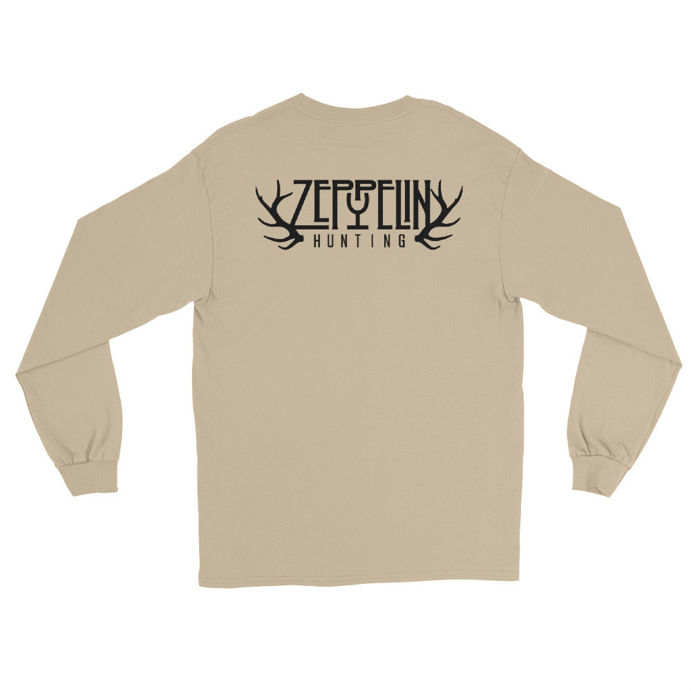 Zeppelin Hunting Front and Back logo Long Sleeve Shirt