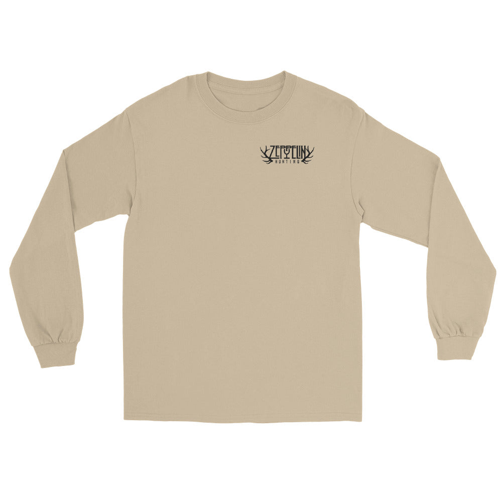 Zeppelin Hunting Front and Back logo Long Sleeve Shirt