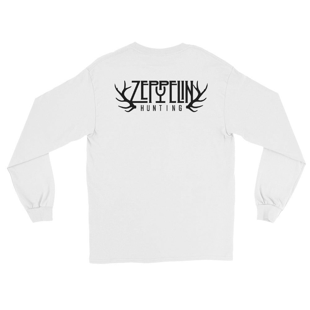 Zeppelin Hunting Front and Back logo Long Sleeve Shirt