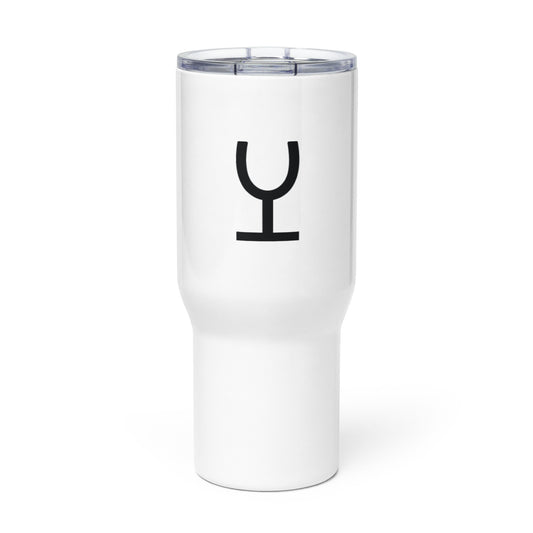 Zeppelin Brand Travel mug with a handle