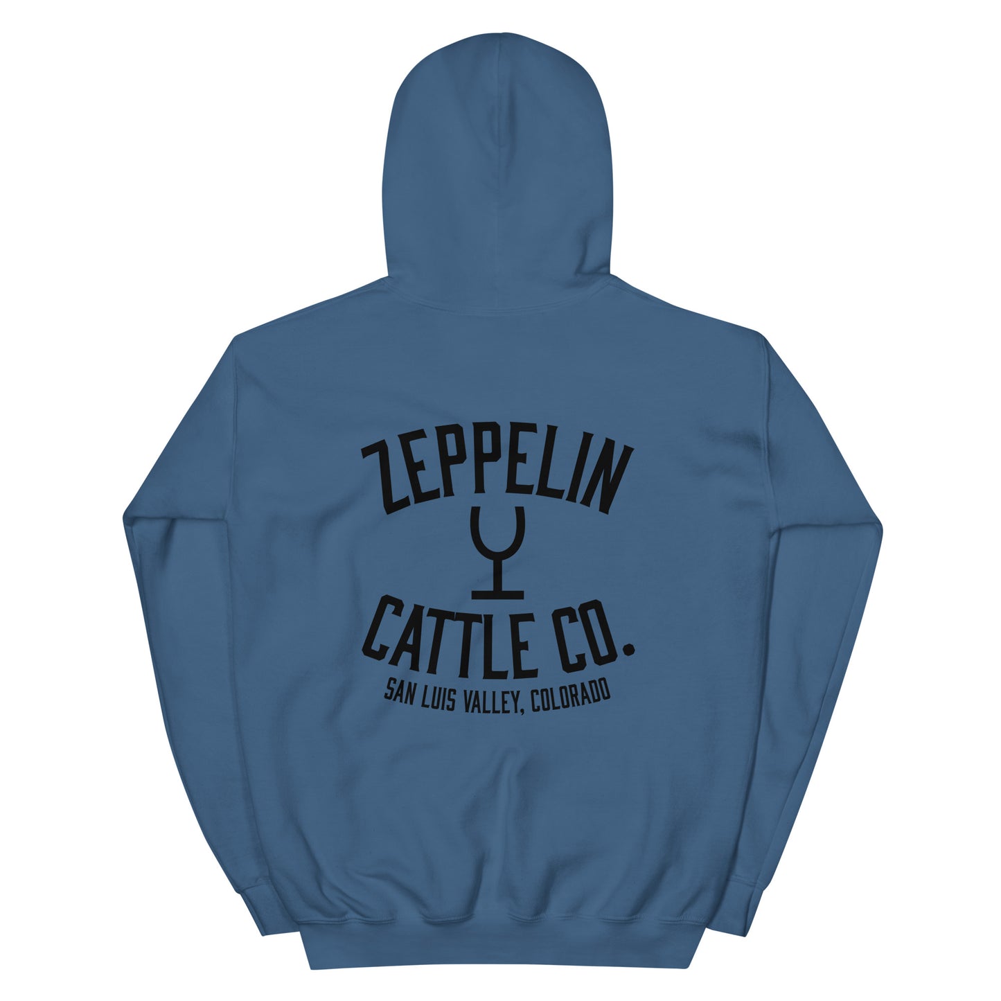 Zeppelin Cattle Co. Black Logo Hoodie