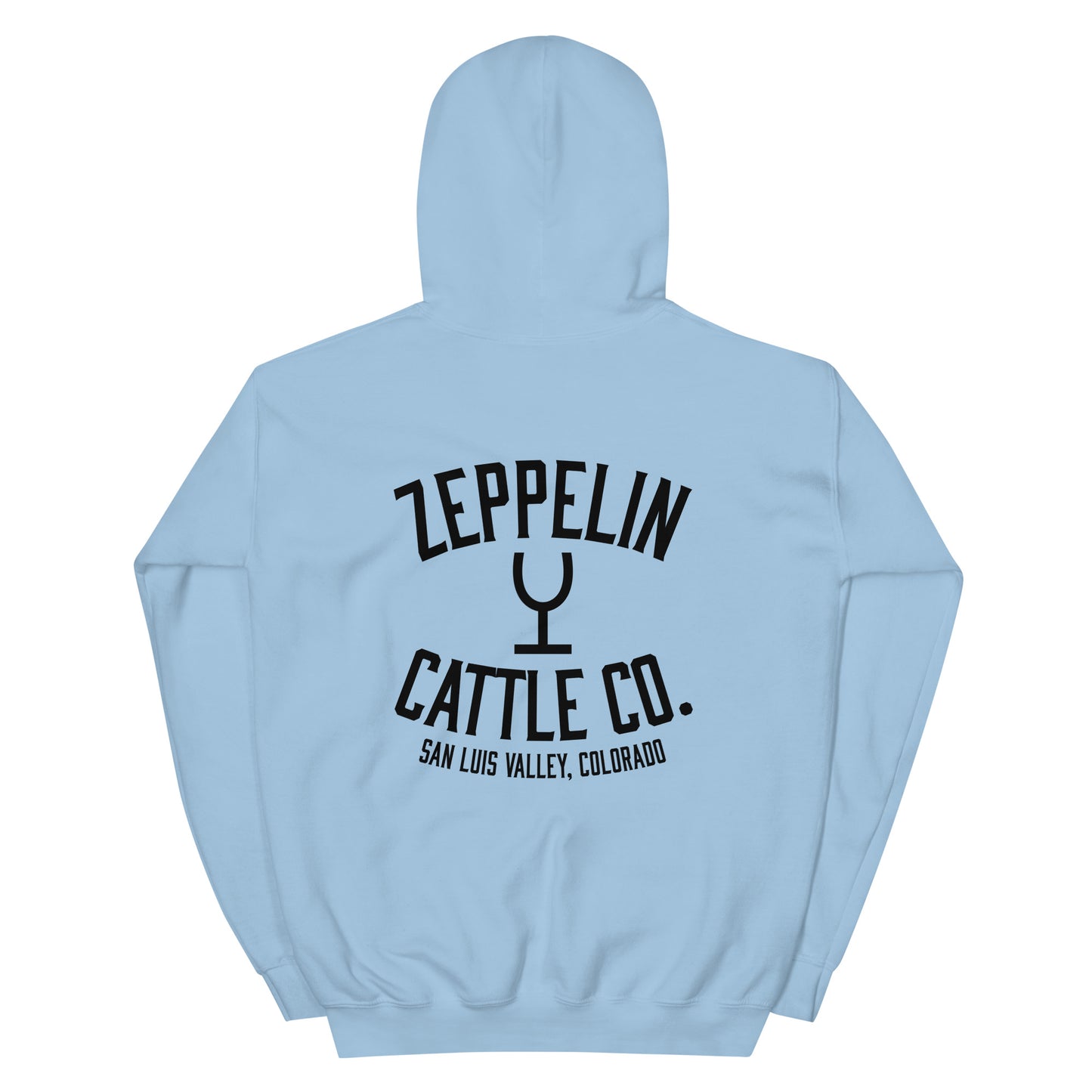 Zeppelin Cattle Co. Black Logo Hoodie