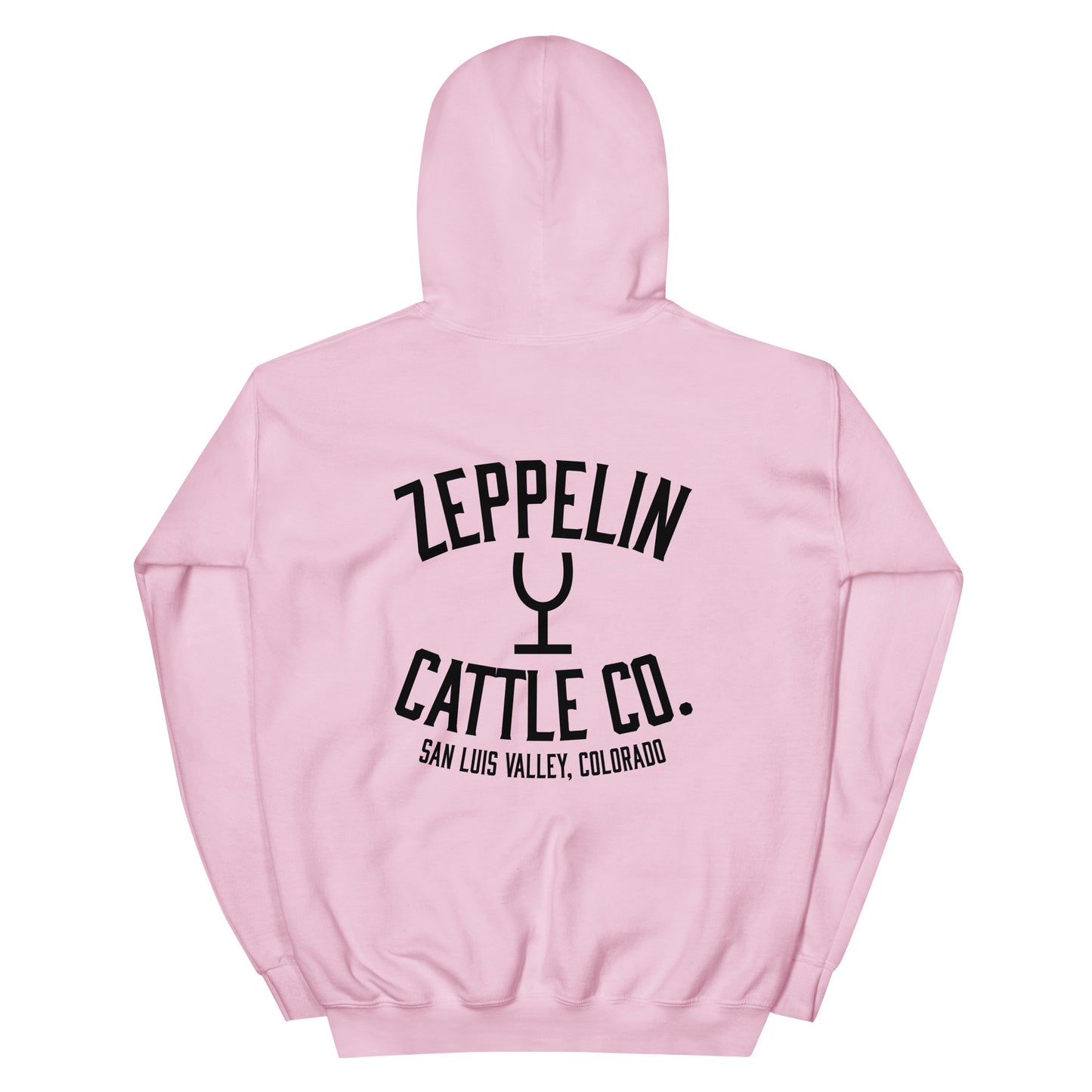 Zeppelin Cattle Co. Black Logo Hoodie