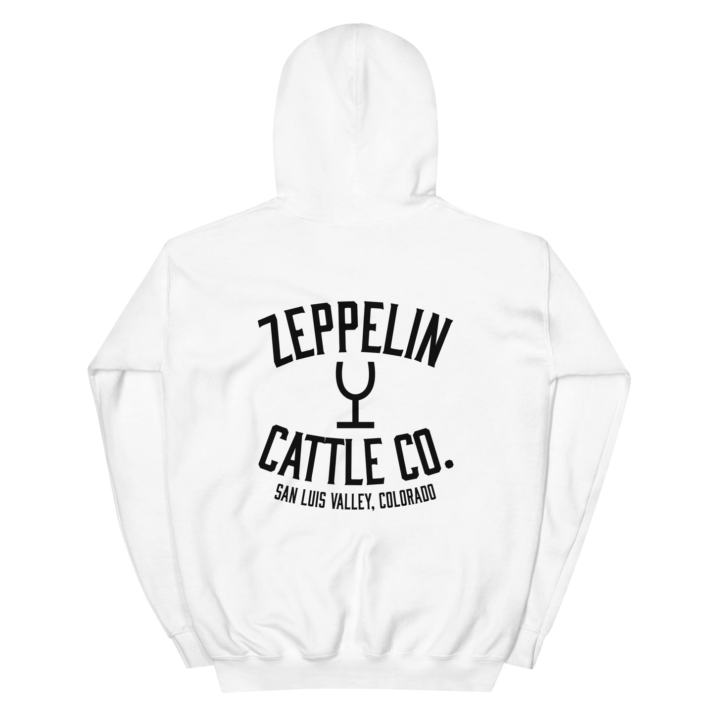 Zeppelin Cattle Co. Black Logo Hoodie