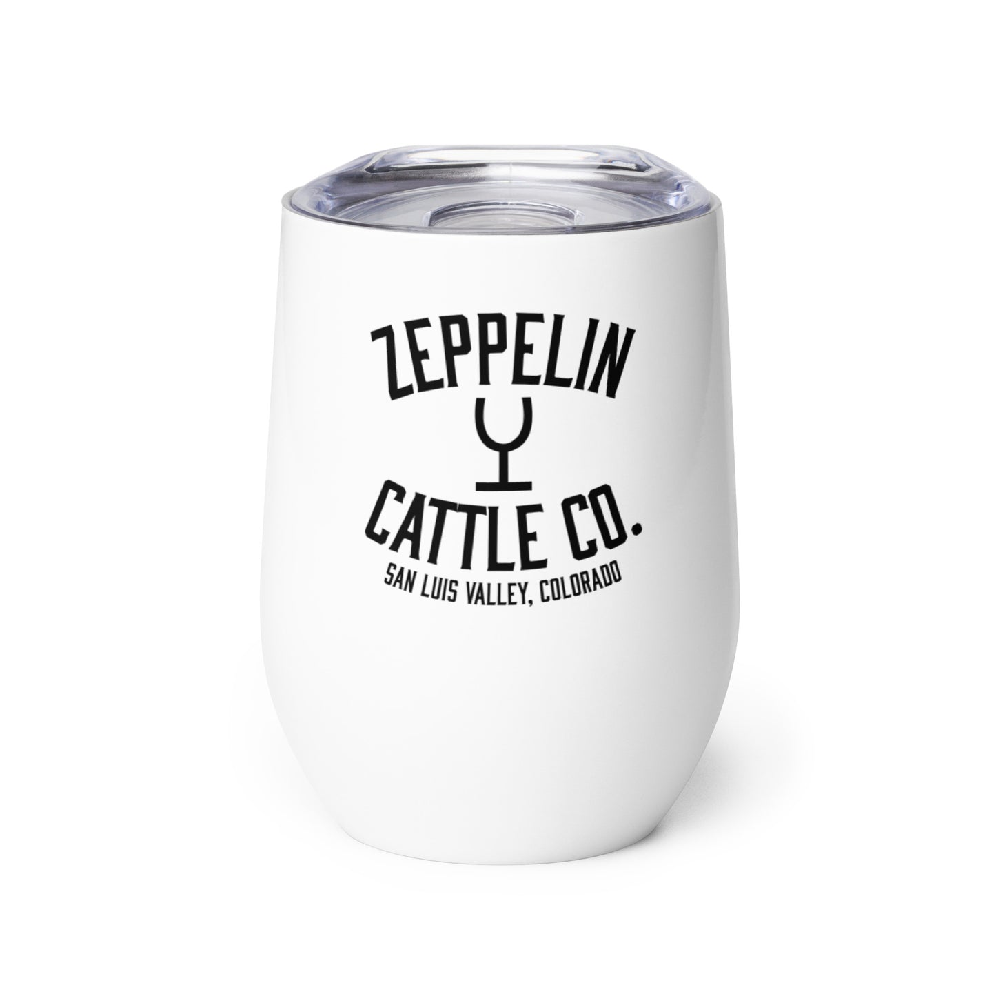 Zeppelin Cattle Co. White Wine tumbler